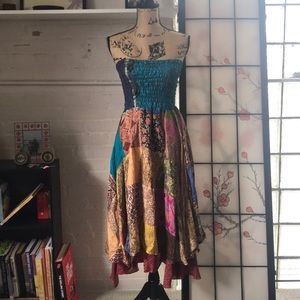 Silk Dress / Skirt made in India